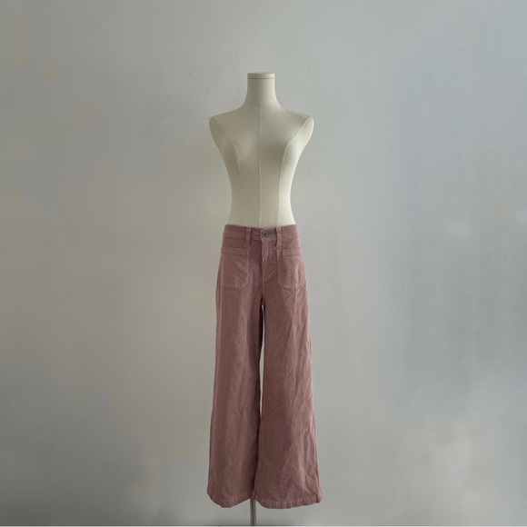 Ag Kassie Corduroy Jeans- Pink - Picture 3 of 8